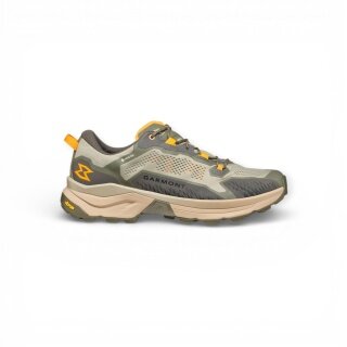 Buty trekkingowe Garmont Nexus GTX (system szybkiego sznurowania, wodoodporne) szare/khaki/żółte męskie