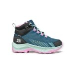 Garmont buty trekkingowe Pulse MID WP (system szybkiego sznurowania, wodoodporne) niebiesko/czarny/różowy dziewczęce