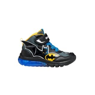 Geox Sneakers Ciberdron Batman - czarny/niebieski/żółty dla chłopców