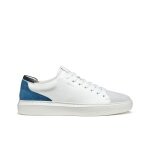 Geox Sneaker Deiven (zamsz) 2026 biały/niebieski męski