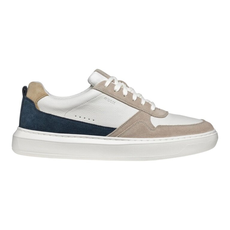 Sneaker Geox Deiven (skóra zamszowa) 2026 biały/navy/beż męski