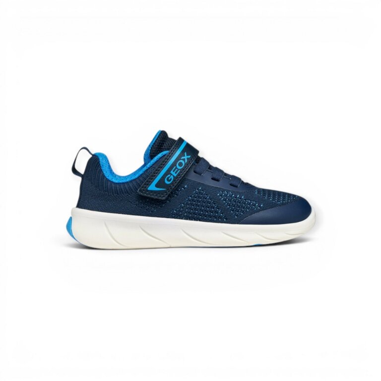 Geox Sneaker J Foot-Run granatowy dla małych chłopców