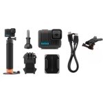 Kamera GoPro HERO - kamera 4K, malutka, w zestawie z kartą microSD SanDisk o pojemności 64 GB - czarna