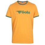 Gola T-shirt Freizeit Logo Classics Print Ringer (Bawełna) żółty Mężczyźni