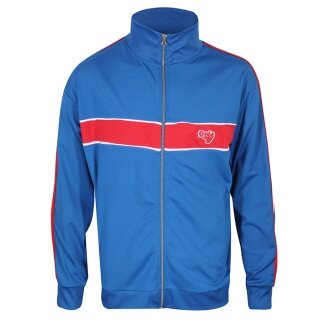 Gola kurtka sportowa z logo Tricot Through Full Zip niebieska męska