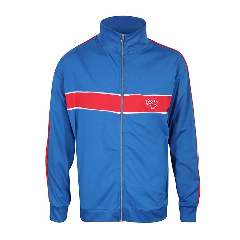 Gola kurtka sportowa z logo Tricot Through Full Zip niebieska męska