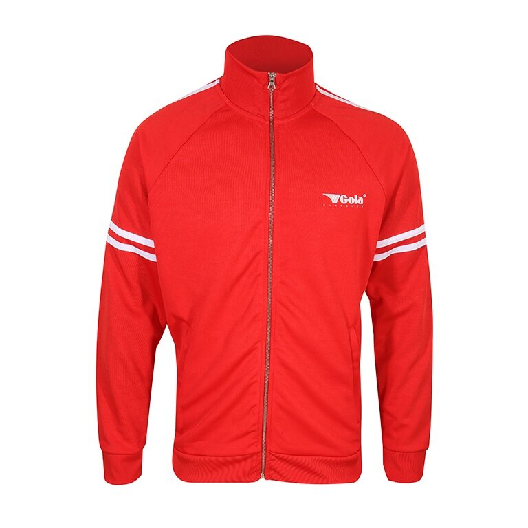 Gola kurtka sportowa Raglan Track Top Full Zip czerwona męska