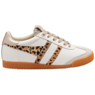 Sneaker Gola Elan Brixton 2026 - Wyprodukowano w Anglii - offwhite/bone/leopard Damskie