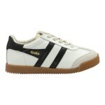 Sneaker Gola Elan 2026 (zamsz, sznurowany) biały/czarny dziecięcy