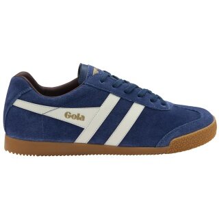 Sneaker Gola Harrier z zamszu i skóry 2026 ciemnoniebieski/offwhite/burgund męski