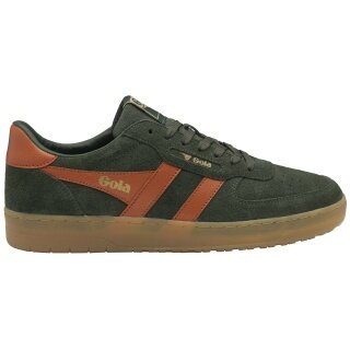 Sneaker Gola Hawk '86 2026 (zamsz) khaki/zielony/pomarańczowy/guma męski