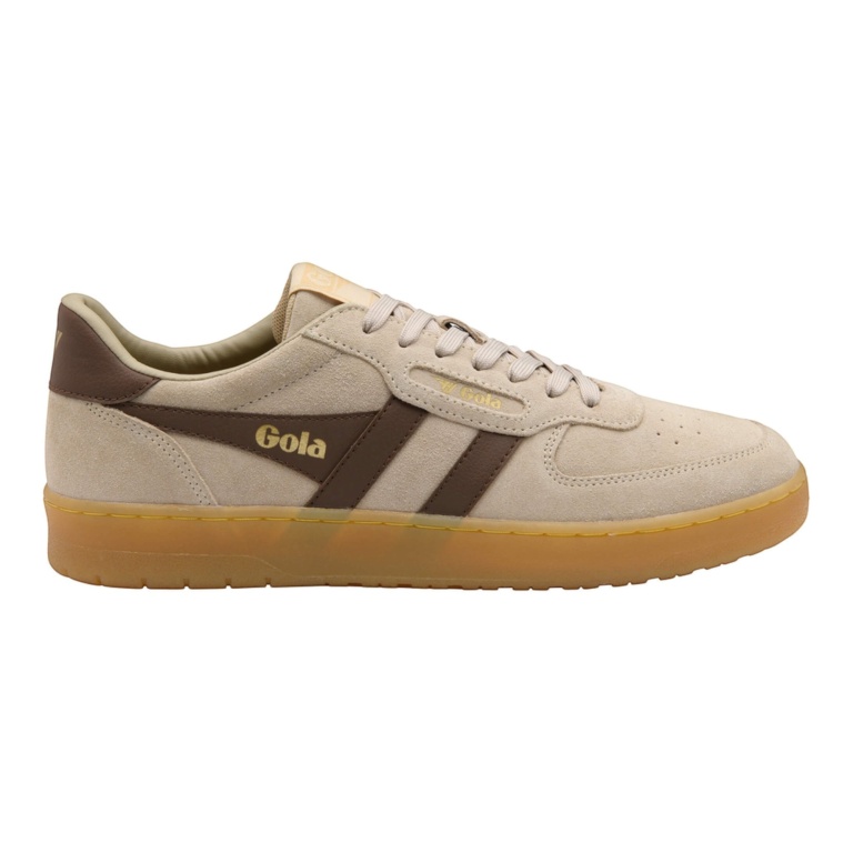 Sneaker Gola Hawk '86 2026 (zamsz) jasnobrązowy/ciemny brąz/guma męski
