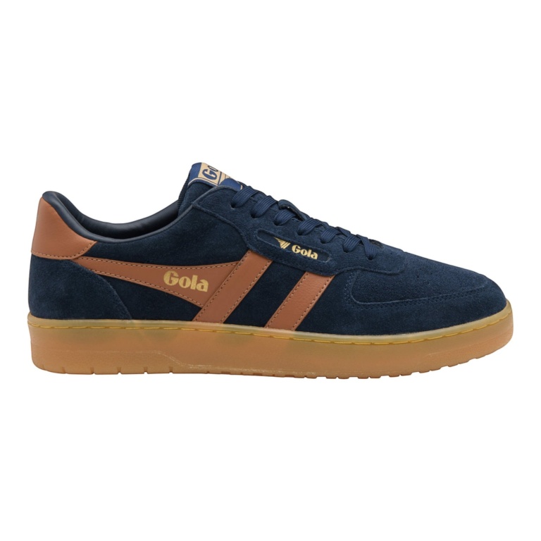 Sneaker Gola Hawk '86 2026 (zamsz) granatowy/brązowy/guma męski