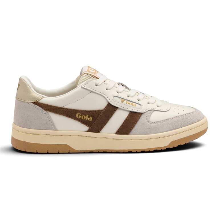 Sneaker Gola Hawk 2026 off white/otter/gold damskie