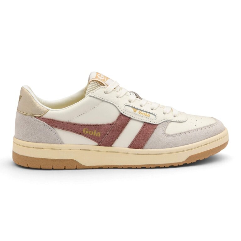 Sneaker Gola Hawk 2026 off white/różowy/złoty damskie