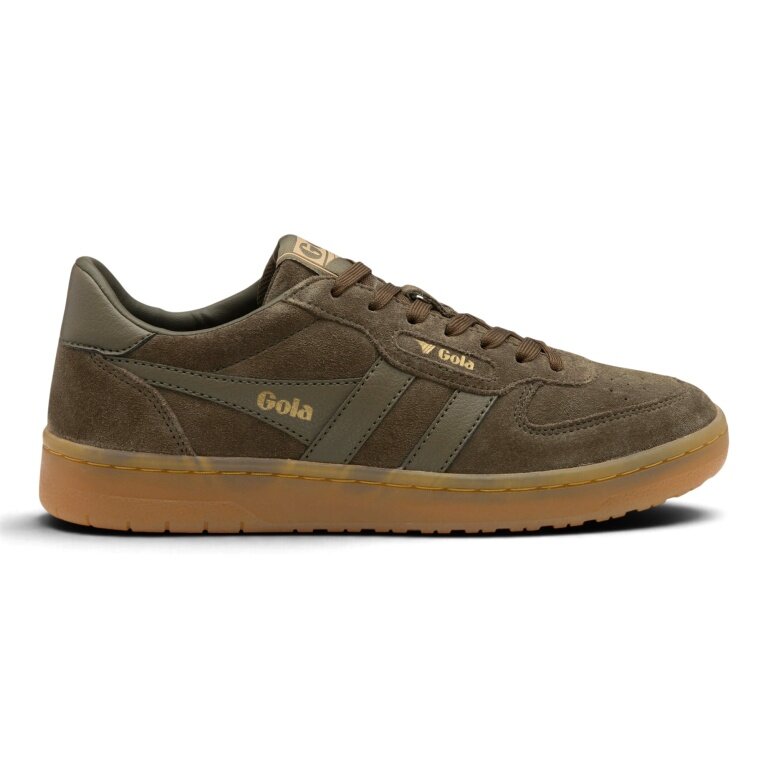 Sneaker Gola Hawk '86 2026 (zamsz) brązowy/khaki/guma damskie