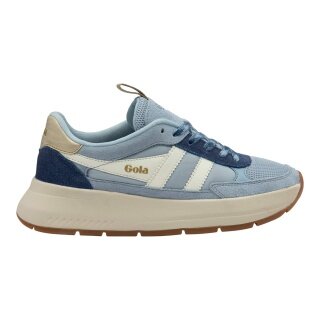 Sneaker Gola Phoenix jasnoniebieski/złoty damskie