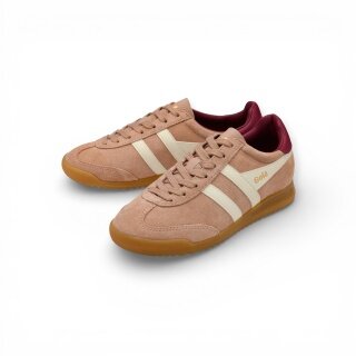 Sneaker Gola Torpedo (zamsz) 2026 camelowy/biały/czerwony damskie