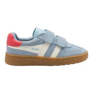 Sneaker Gola Viper 2026 (zamsz, rzep) jasnoniebieskie dziecięce