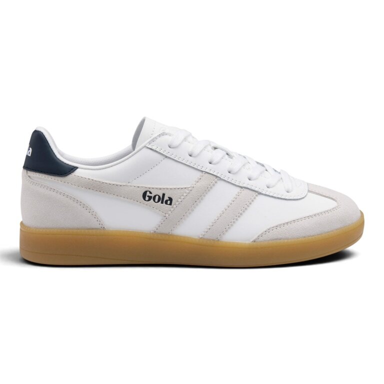 Sneaker Gola Viper skórzany 2026 biały/navy/guma męski