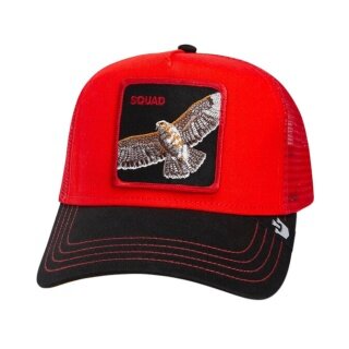 Czapka Goorin Basecap The Squad Bird czerwona - 1 sztuka