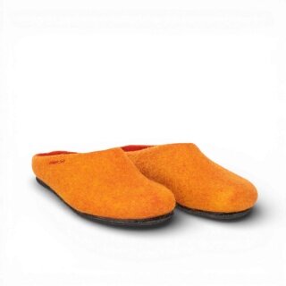 Gottstein Kapcie Magicfelt 709 (100% wełna) jasnopomarańczowe (rozmiar 36-42)
