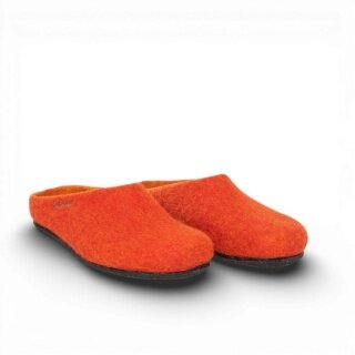 Gottstein Kapcie Magicfelt 709 (100% wełna) ciemnopomarańczowe (rozmiar 36-42)