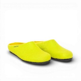 Gottstein Kapcie Magicfelt 709 (100% wełna) żółte (rozmiar 36-42)