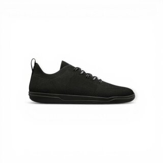 Groundies Buty Barfussschuhe Sneaker Active Knit (Zero Drop, bezszwowe) czarne Damskie