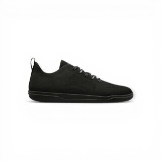 Groundies Barfussschuhe Sneaker Active Knit (Zero Drop, bezszwowe) czarne męskie