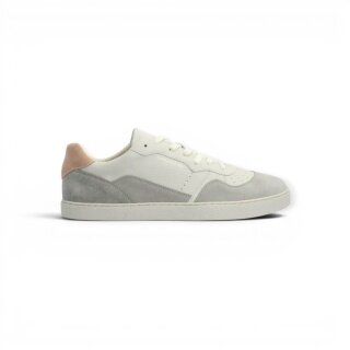 Groundies Buty Barfussschuhe Sneaker Nova GS1 (Zero Drop, Skóra zamszowa) szare/różowe Damskie