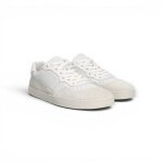 Groundies Barfussschuhe Sneaker Nova GS1 (Zero Drop, zamsz) biały/szary damskie