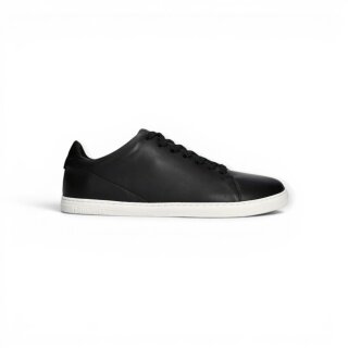 Groundies Minimalne Sneakersy Zero (Skóra Nappa, Zero Drop) czarne Damskie