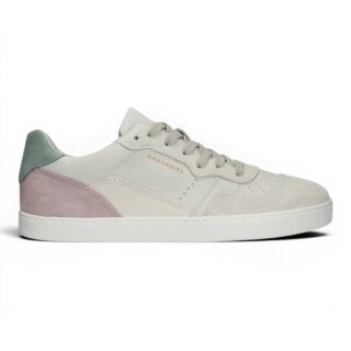 Groundies Sneaker Nova (Zero Drop, zamsz) beżowo-różowe damskie