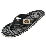 Gumbies klapki Original Flip Flops Midnight czarne/szare męskie
