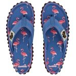 Gumbies klapki Original Flip Flops Flamingo niebieskie damskie