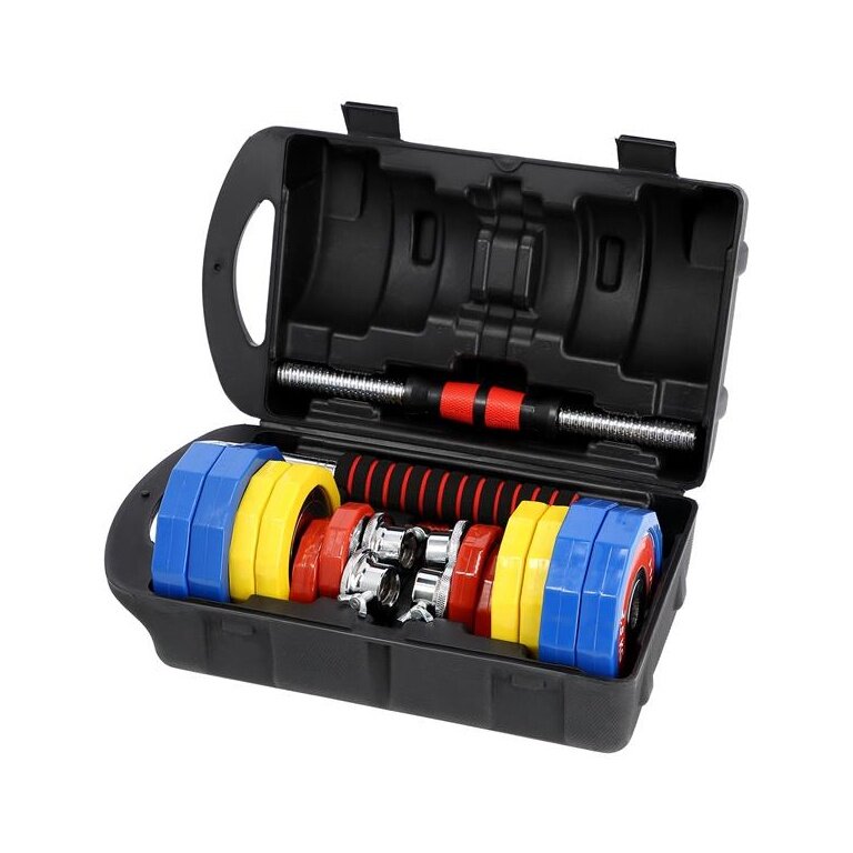 HMS Zestaw hantli krótkich i długich Fitness SKC20 2x10kg