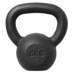 HMS Fitness Kettlebell KZG06 czarna 6,0kg - 1 sztuka -
