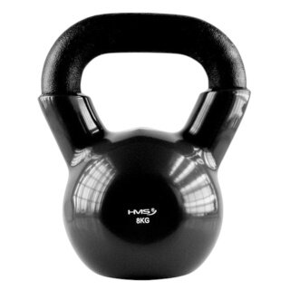 HMS Fitness Kettlebell KNV08 czarna 8,0kg - 1 sztuka -