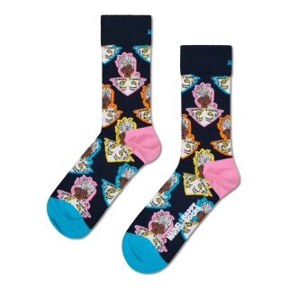 Skarpetki Happy Socks codzienne Crew Marvel X-Men Storm granatowe - 1 para