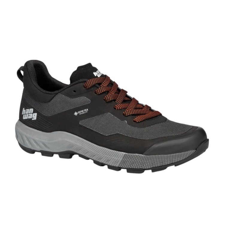 Buty trekkingowe Hanwag Kaduro Light GTX (wodoodporne) czarne/asfaltowo-szare męskie
