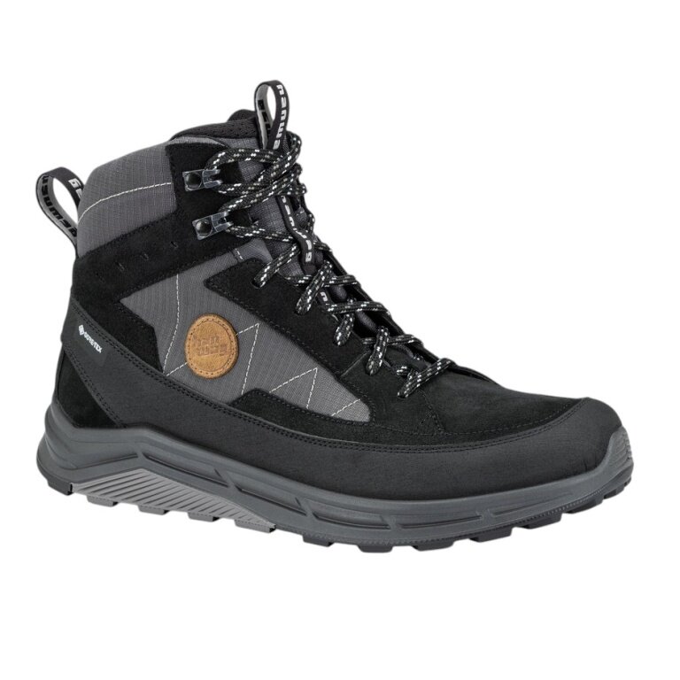 Hanwag buty trekkingowe Rotpunkt Light MID GTX (skóra zamszowa/tekstylia, wodoodporne) czarny/anthracite szary mężczyźni