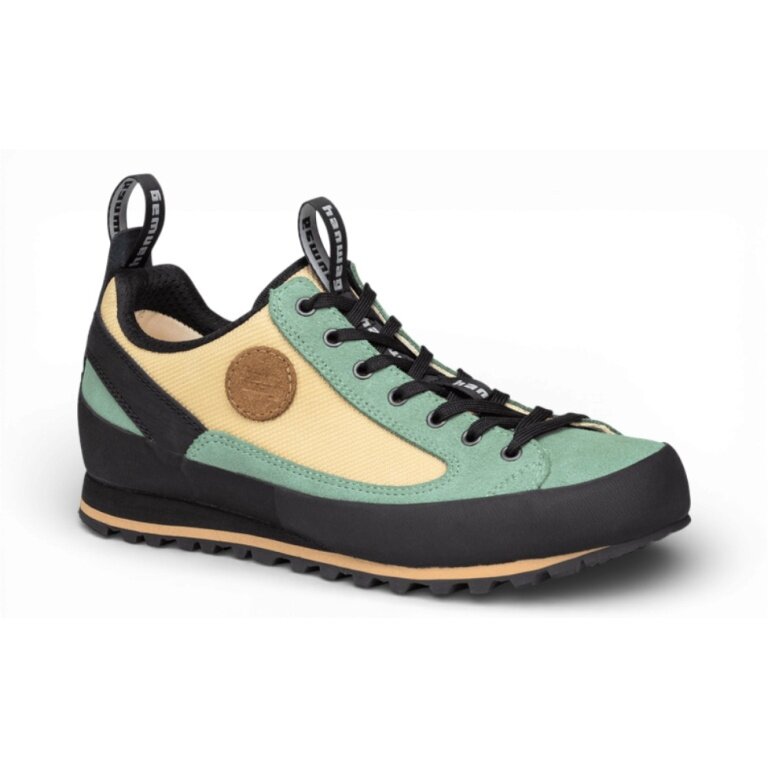 Hanwag buty trekkingowe Wander-Travelschuhe Rotpunkt Low LL (skóra zamszowa/syntetyk) miętowy/beżowy/czarny męskie