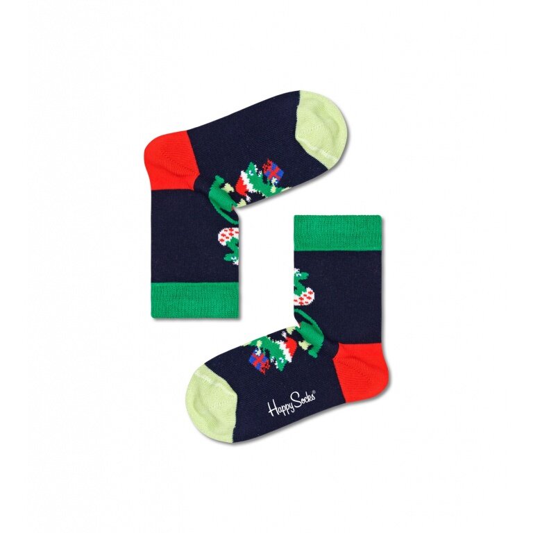 Happy Socks Tagessocke Kids Jumbo Jumbosaurus (Dinozaur) ciemnoniebieski Chłopcy/Dziewczynki - 1 para