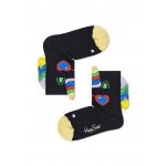 Happy Socks Skarpetki dzienne dla dzieci Jednorożec (Unicorn) czarne 1szt Chłopcy/Dziewczynki