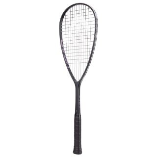 Raketa do squasha Head Vibe Pro 170g/zrównoważona 2026 czarna - naciągnięta -