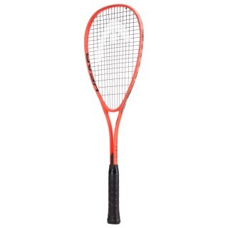 Raketa do squasha Head Vibe Edge 195g/ciężar gripu 2026 pomarańczowa - naciągnięta -