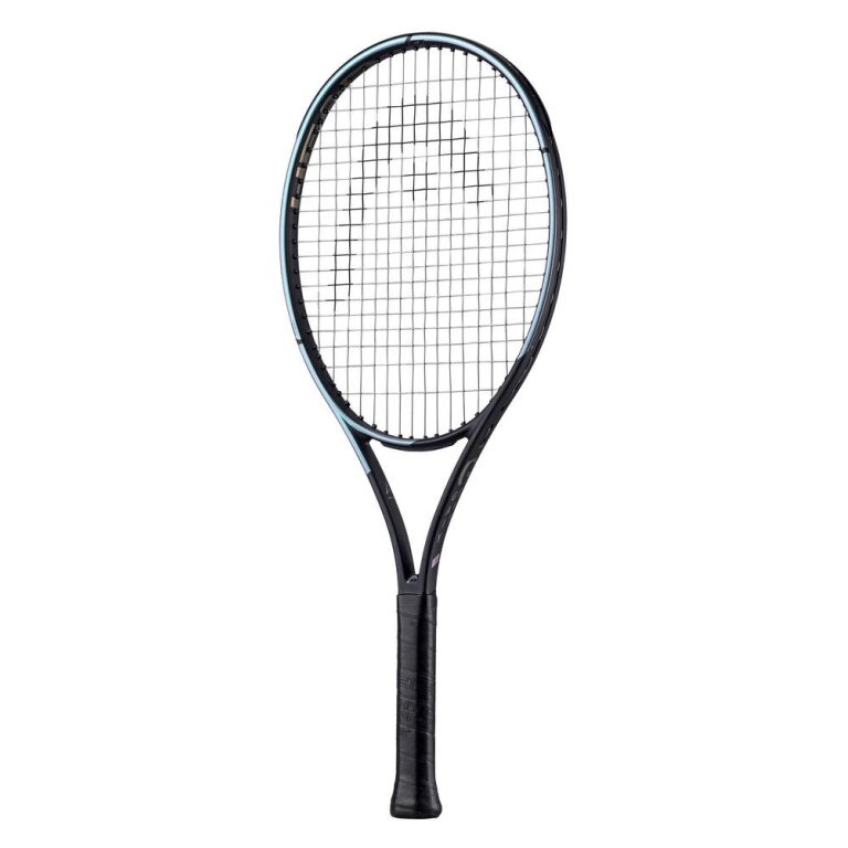 Head Dziecięca rakieta tenisowa Gravity Jr 26in (11-14 lat) 2023 czarna - naciągnięta -