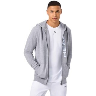 Bluza z kapturem Club Original Hoodie Full Zip (materiał mieszany) 2025 szara męska