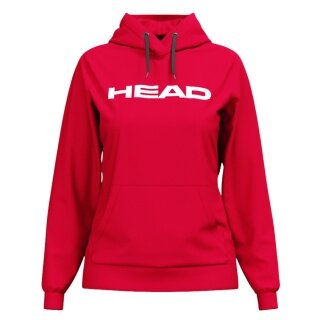 Head Kapuzenpullover Club Original Hoodie (mieszanka bawełny) czerwony Damski